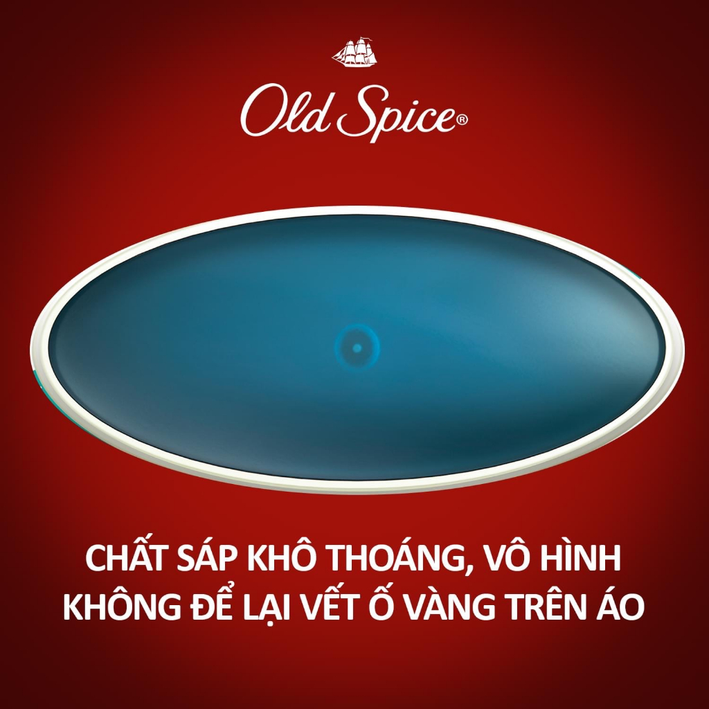 [Tem chính hãng] Sáp khử mùi Old spice nhiều mùi hương 85g (pure sport/ fresh/ original) của Mỹ