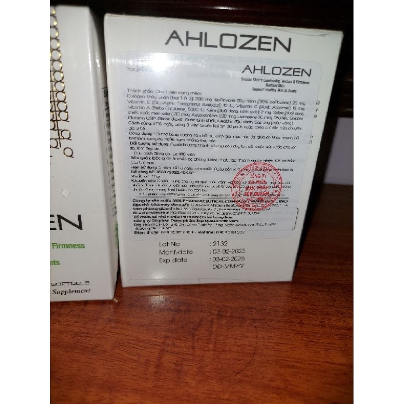 《Date 2026》 Viên uống đẹp da Collagen AEC gold hộp 180 viên xuất xứ Mỹ