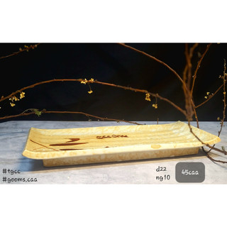 Dĩa CN | Gốm Mộc | 22x10cm