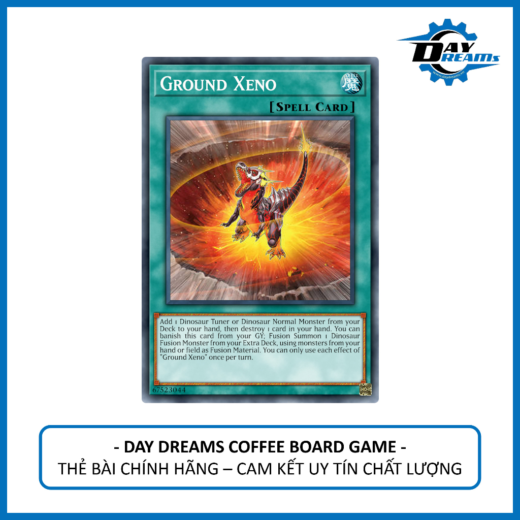 Thẻ Bài Ma Thuật - Ground Xeno - Mã DBWS-JP006 Ngôn Ngữ Nhật - Bài Yu-Gi-Oh! Chính Hãng Giá Rẻ