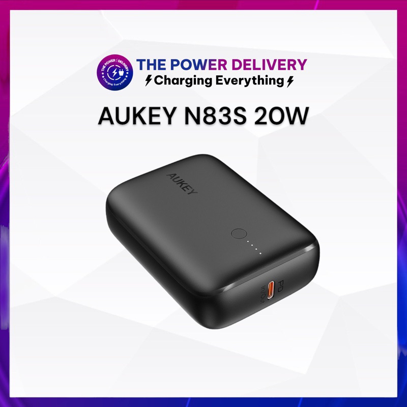 Pin sạc dự phòng Aukey PB-N83S 10.000mAh 22.5W Type-C - Bảo hành 18 tháng