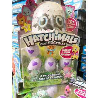 Vỉ 4 Trứng Hatchimals Ss1 Tím