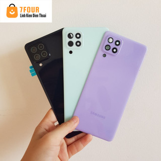Nắp lưng Samsung Galaxy A22 4G có cụm kính camera và keo dán - 7Four