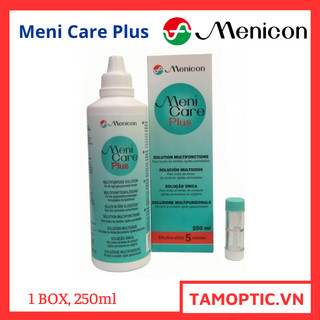 [RGP] Dung dịch ngâm kính áp tròng cứng Menicare Plus solution (Menicon Pharma)