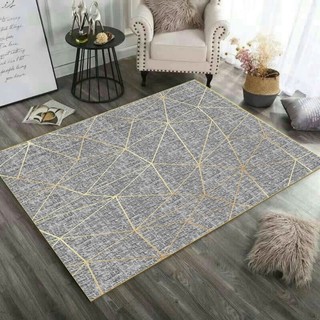 Thảm trải sàn Trang trí phòng khách mẫu kẻ caro kích thước 1.6x2m3 và 2mx3m