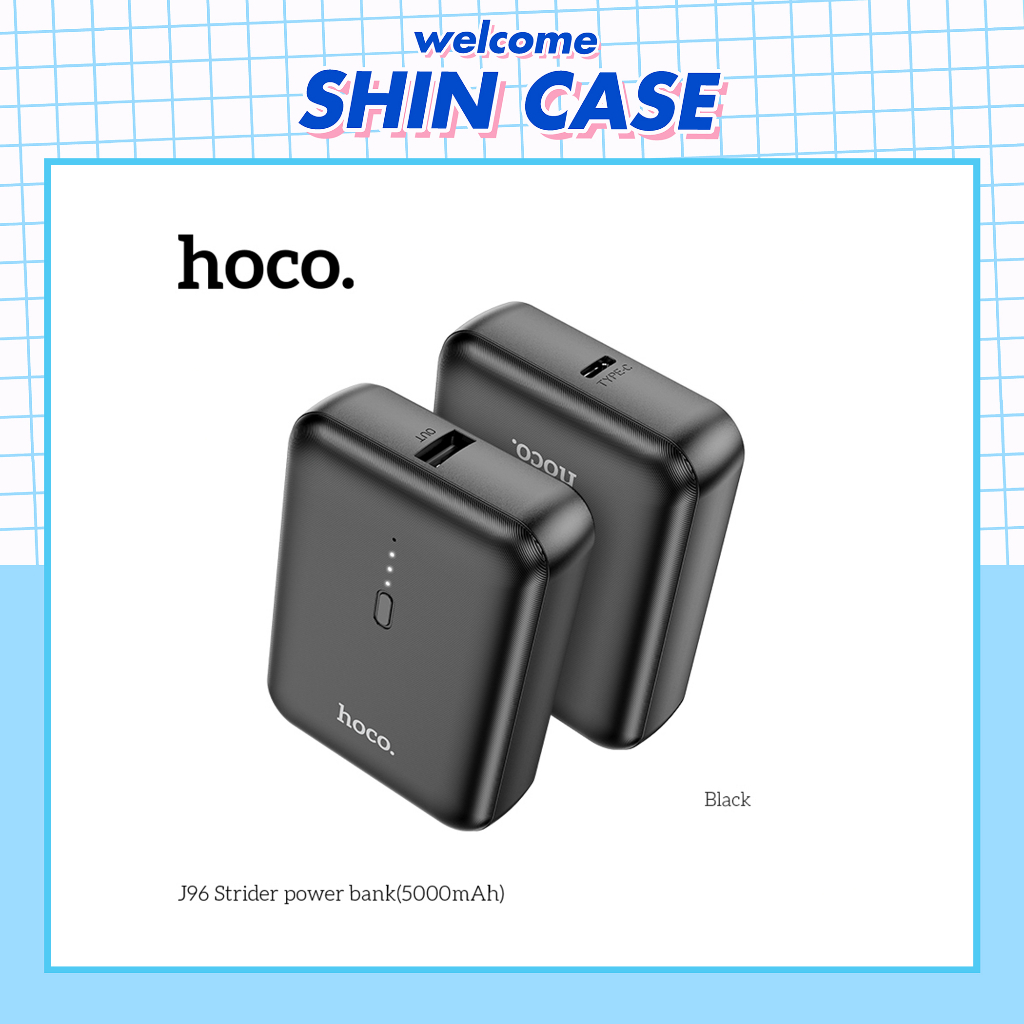 Hoco Chính Hãng - Pin Sạc Dự Phòng Hoco J96 5000mAh 2A