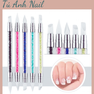 Set cọ Silicon miết Sticker, phoin, nặn hoa khô