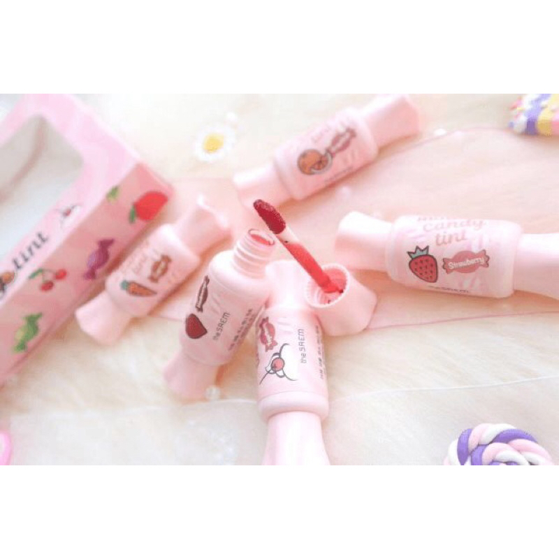 Son Mousse hình viên kẹo cực "Cute" The Saem Saemmul Mousse Candy Tint