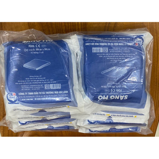 (Combo 10 gói) Săng mổ 80x80cm không lỗ