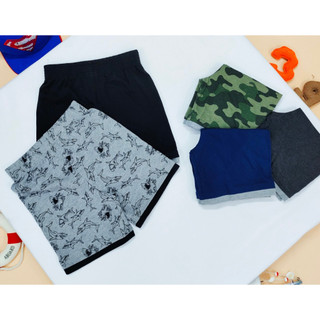 Quần short cotton bé trai 12m-5y