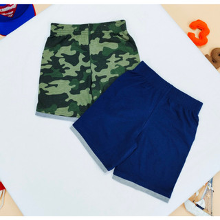 Quần short cotton bé trai 12m-5y