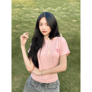 Áo Baby Tee Basic PINK ORIGINAL Mẫu Mới 2023 𝑩𝒚𝒄𝒂𝒎𝒄𝒂𝒎