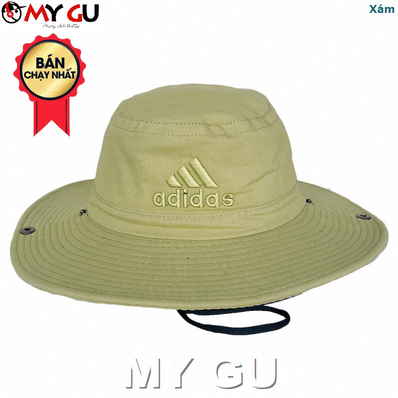 Nón tai bèo - Nón rộng vành vải kaki may hai lớp