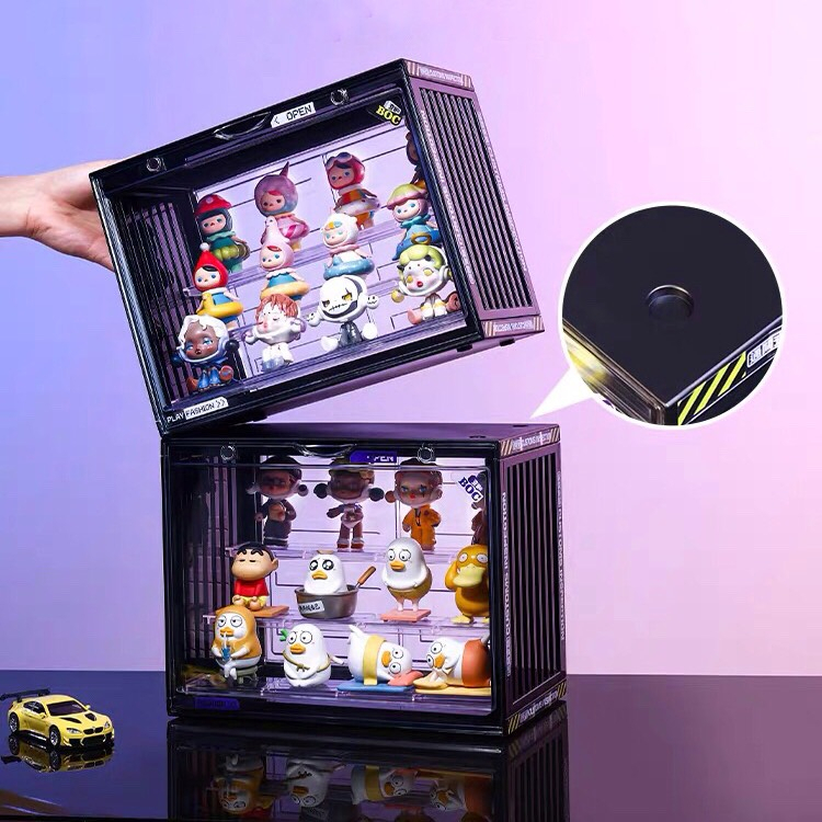 Hộp Trưng Bày Bảo Quản Mô hình Đồ Chơi Nhân Vật Popmart, Dimoo Cao Cấp