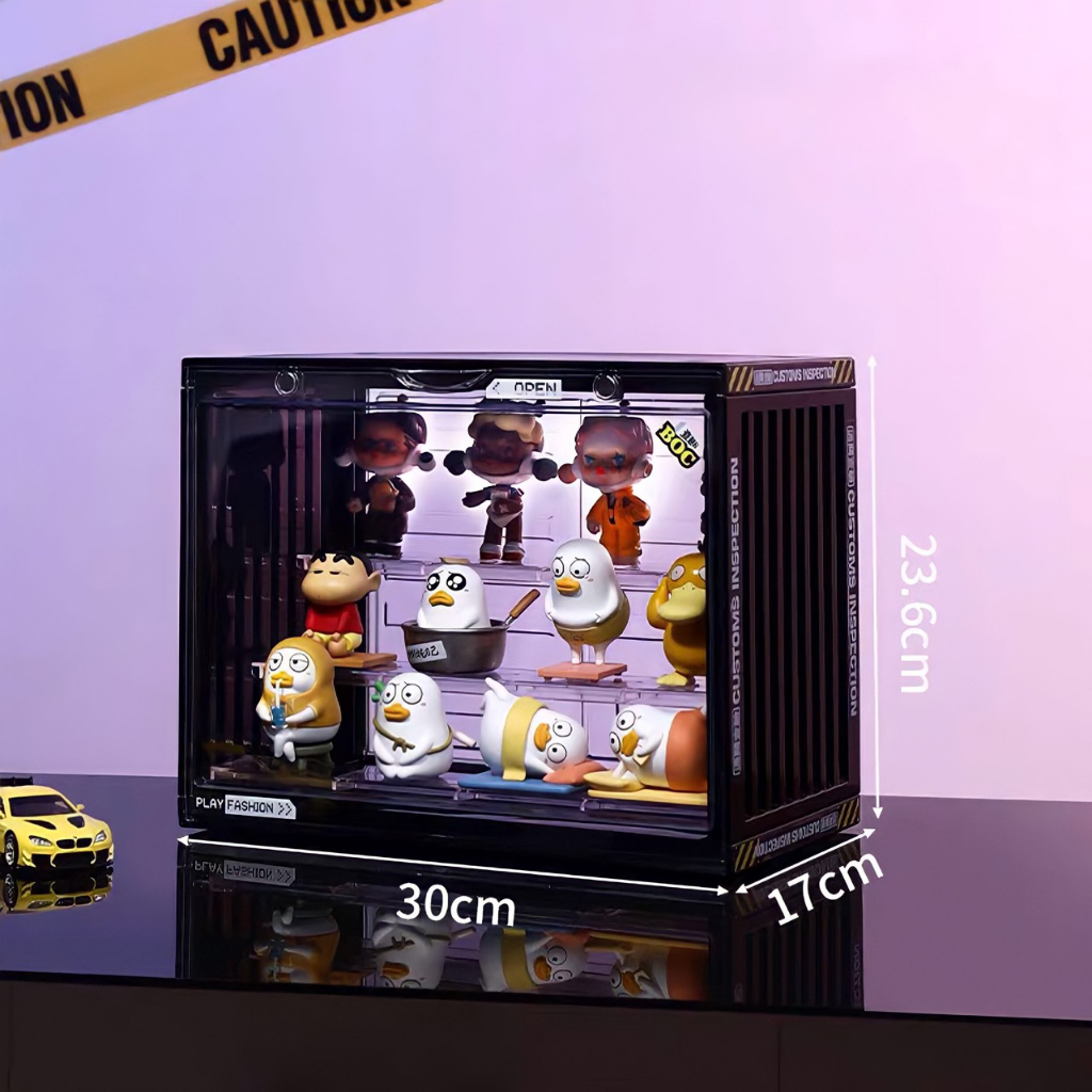 Hộp Trưng Bày Bảo Quản Mô hình Đồ Chơi Nhân Vật Popmart, Dimoo Cao Cấp