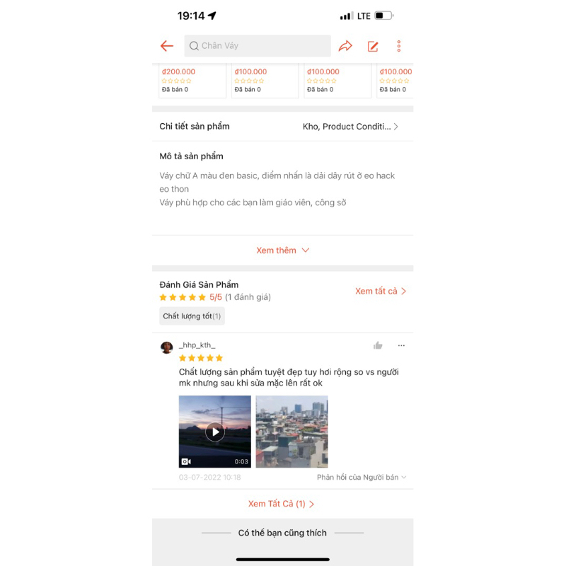 Thanh lý váy dây maxi OLV size S