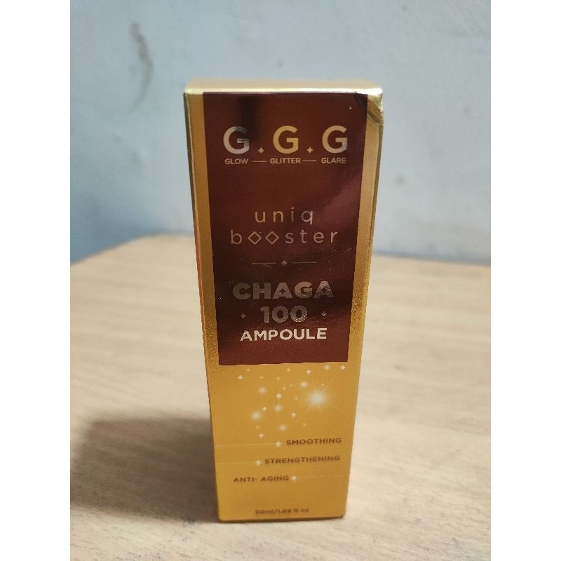 Serum Nấm ChaGa G.G.G Uniq Booster Chaga 100 Ampoule