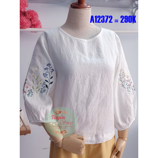 Chiếc áo kiểu dáng tay lỡ nhẹ nhàng