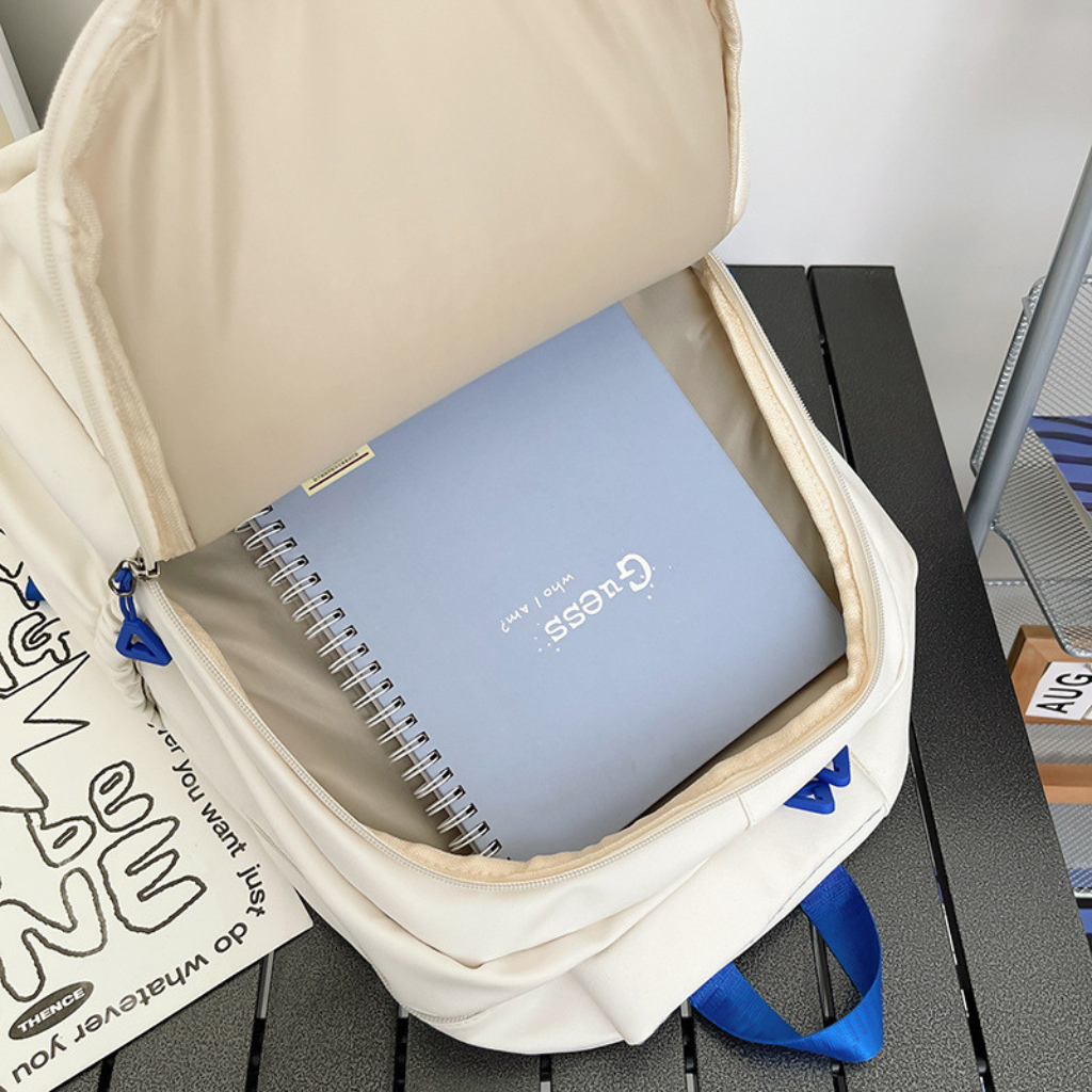 Balo Ulzzang Hàn Quốc cặp sách đi học nam nữ thời trang màu pastel xinh xắn BL09