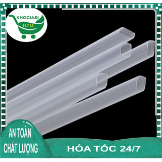 Ống hút phi 6 , phi 8 trắng trong 500g 1 gói