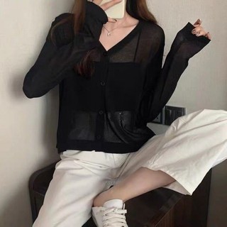 SIÊU PHẨM HOT-Áo cardigan len mỏng mềm C395 (4 KHUY)