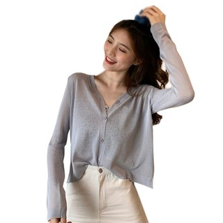 SIÊU PHẨM HOT-Áo cardigan len mỏng mềm C395 (4 KHUY)