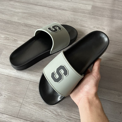 !! *  Dép lê thời trang quai ngang nam nữ đẹp chữ S mẫu mới sẵn kho  /* !!