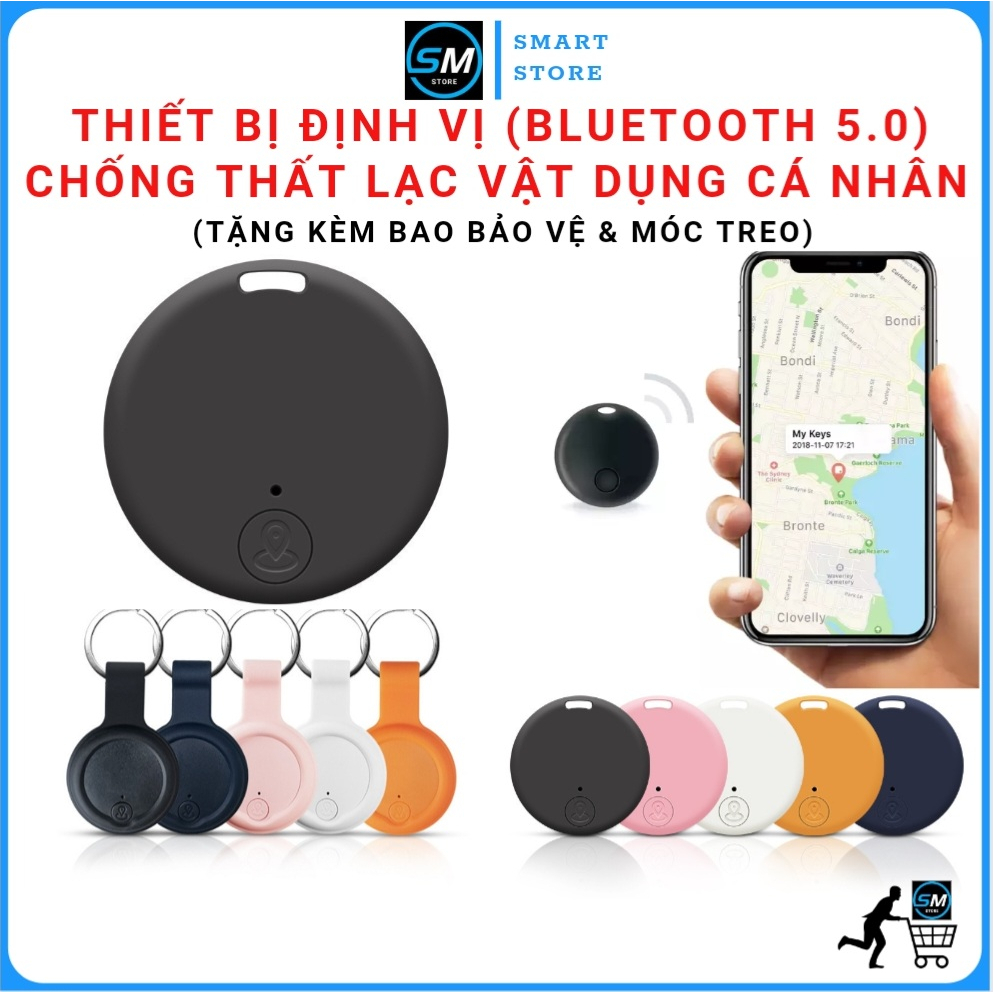 Thiết Bị Định Vị Tìm Kiếm Bluetooth 5.0 Không Dây Tương Thích Với Mọi Hệ Điều Hành(BH 12 tháng)SMART_STORE
