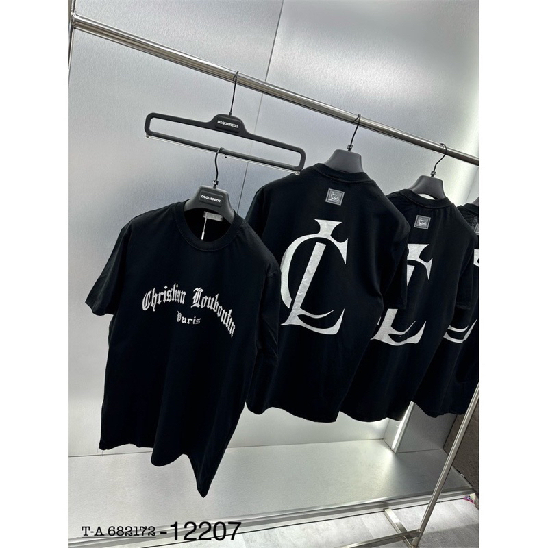 Áo Phông nam Lou.bou.tin in 3D cựt nét- Áo thun nam cao cấp