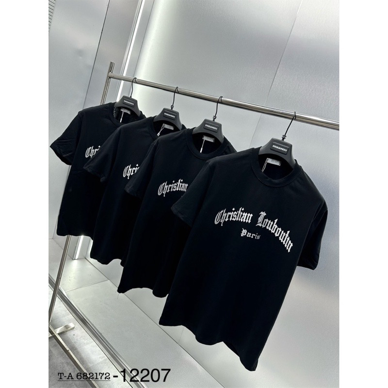 Áo Phông nam Lou.bou.tin in 3D cựt nét- Áo thun nam cao cấp