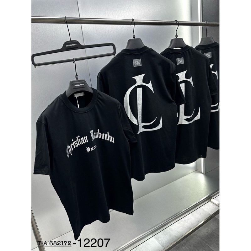 Áo Phông nam Lou.bou.tin in 3D cựt nét- Áo thun nam cao cấp