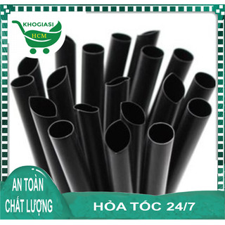 Ống hút đen phi 8. chanh dây, sinh tố