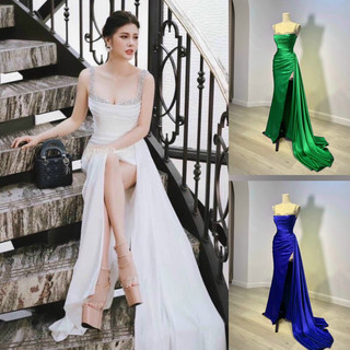 ĐẦM BODY DẠ HỘI PHI ĐÍNH ĐÁ TẶNG KÈM HOA TAI THỜI TRANG