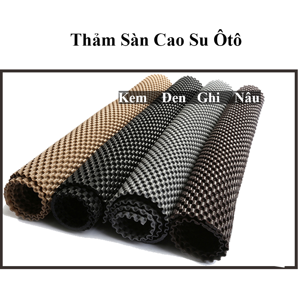 Thảm lót sàn ô tô 2, 4,5  chỗ, ô tô tải ,các hãng ,kích thước 0.6mx3m