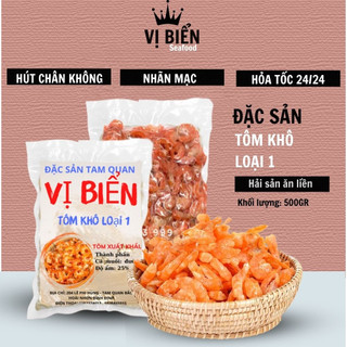 Tôm khô loại 1 vị biển 1kg gói 1kg ngon sạch chuẩn vị hải sản khô miền trung