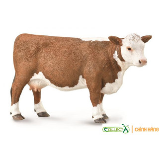 Mô hình động vật: Bò Hereford - Cái