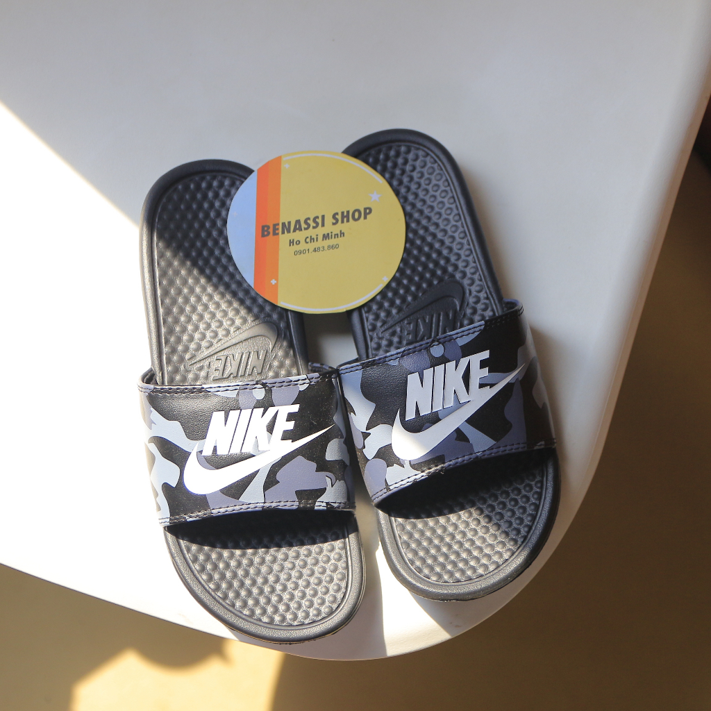 Dép nike-nữ, nam quai ngang nhiều màu