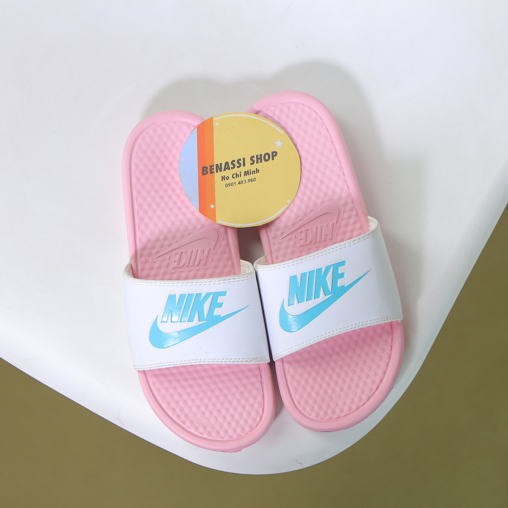 Dép nike-nữ, nam quai ngang nhiều màu