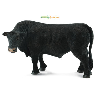 Mô hình động vật: Bò Angus đen