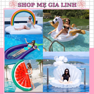 Phao Bơi Khổng Lồ Hottrend của người Lớn - hàng chính hãng cao cấp kèm bơm điện và bơm tay mini