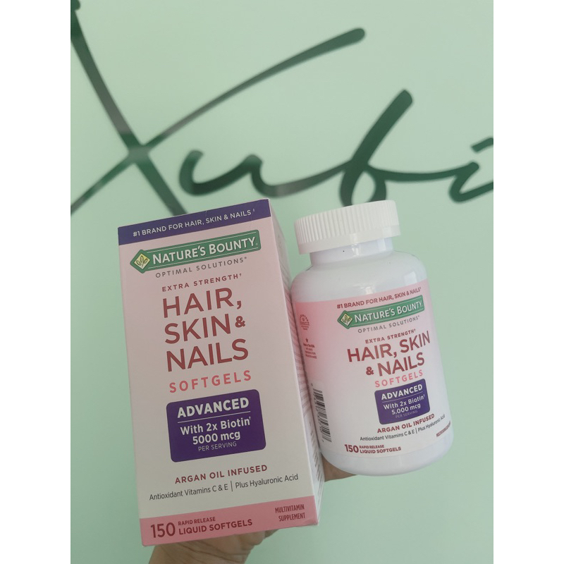 Viên Hỗ Trợ Mọc Tóc Hair Skin Nail 250 Viên Của Mỹ