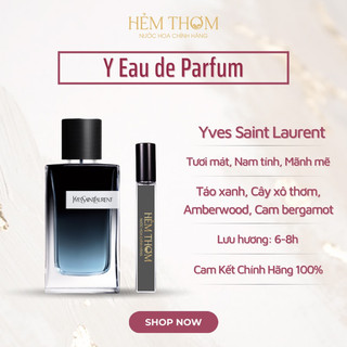 Mẫu thử nước hoa nam 10ml | ysl y eau de parfum