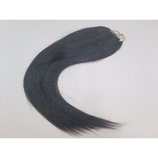 Tóc nối lông vũ đen 40cm,Tóc đẹp tự nhiên