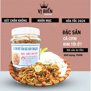 Cá Cơm Rim Tỏi Ớt 250gr Loại 1 Chuẩn Vị Siêu Ngon Đặc Sản Cá Khô Miền Trung