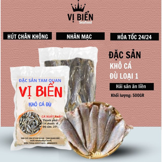 Khô Cá Đù 1 Nắng Vị Biển Loại 1 Chuẩn Vị Gói 500gr Đặc Sản Cá Khô Miền Trung