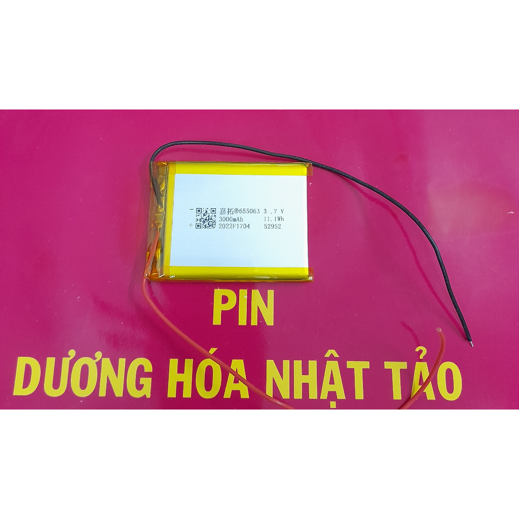 Pin LiPo 3V7 1500mAh - 10000mAh