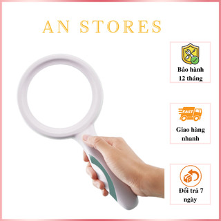 Kính lúp cầm tay 10x có đèn pin sạc cổng USB siêu tiện chuyên dùng đọc sách báo, sửa chữa Th3301