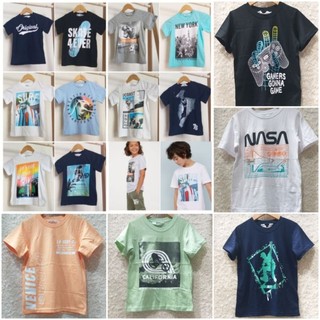 (Vừa về)Áo thun cotton vải xuất dư size đại cho bé 20-52kg