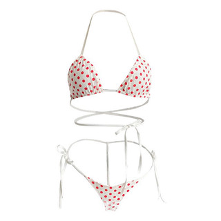 Bộ bikini 2 mảnh buộc dây bụng và hông sexy 1039