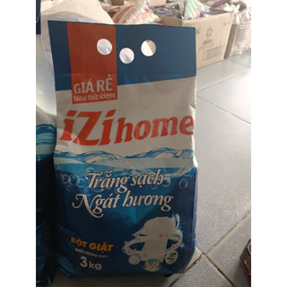 Bột giặt izi home trắng ngát hương 3kg